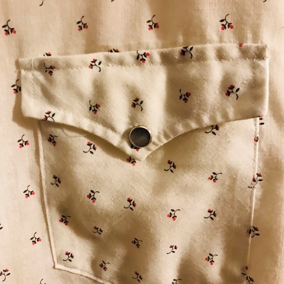 Vintage 1960’s Wrangler Single Needle Tailoring Permanent Press - Picture 3 of 4